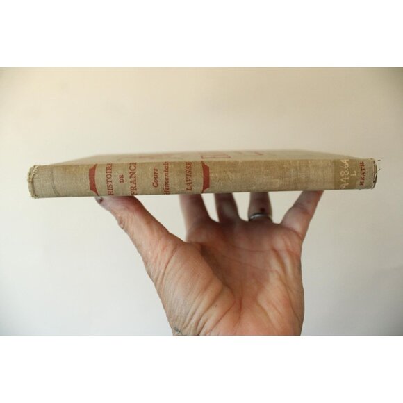 Vintage 1910s Book, Ernest Lavisse 'Histoire de France" Published by D.C Heath - Picture 3 of 10